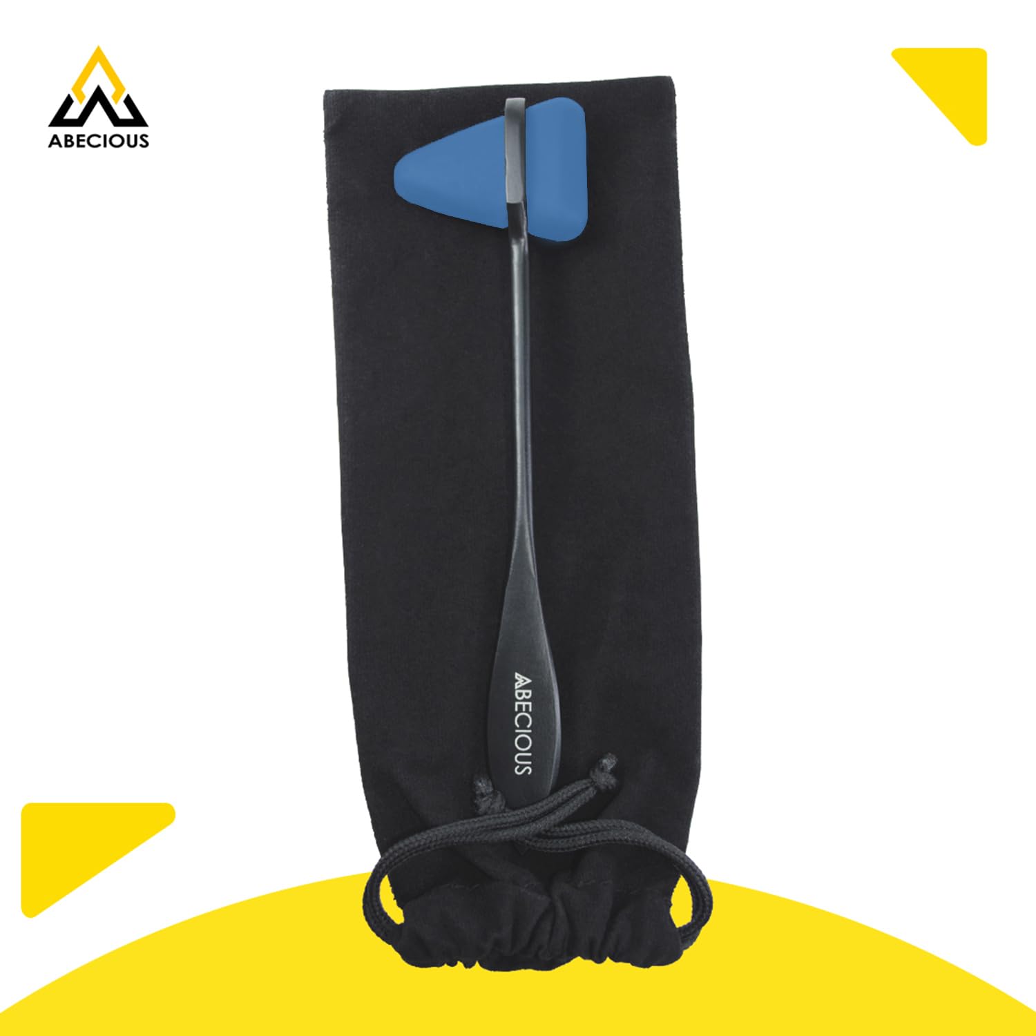 Medical Taylor Hammer Professionelles Kniereflex-Testwerkzeug aus Edelstahl (blau)
