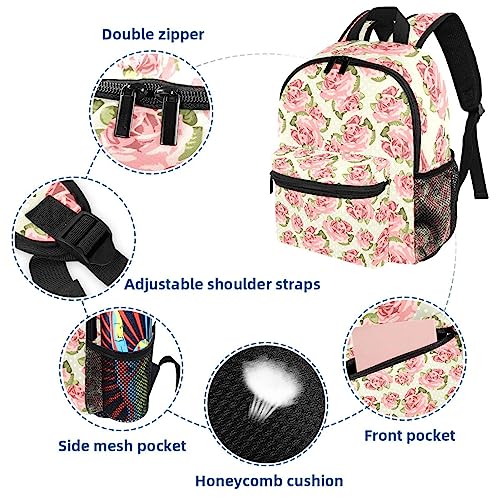 Sac à dos rose enfants pour l'école primaire et le collège imperméable