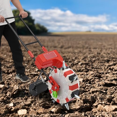 Máquina manual de siembra para jardín con 7 boquillas miniatura 6