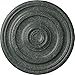 Ekena Millwork CM12KPAGC Kepler Traditional Ceiling Medallion (for Canopies up to 2 5/8"), Hand-Painted Athenian Green Crackle