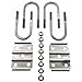 Rockwell American Single Axle Spring Hanger Kit & U-Bolt Kit for 3,500lb Trailer Axle