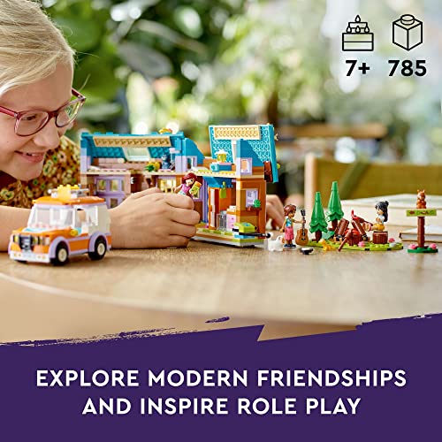 Lego 6425659 Friends Mobile Tiny House 41735, Forest Camping Dollhouse Pretend Play Set thumb #1