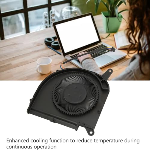 Refroidisseur interne pour ordinateur portable ventilateur GPU composant aluminium et ABS - 5