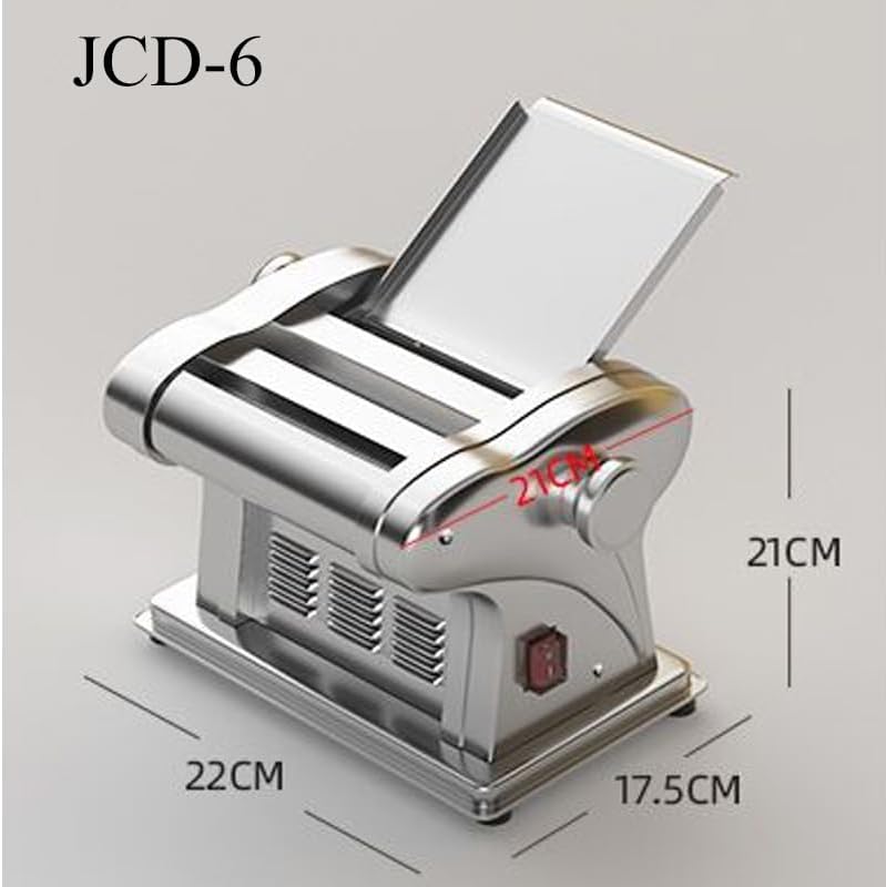 Electric Noodle Dumpling Wrapper Maker Machine Pasta Noodle Machine Commercial Household Stainless Steel Noodle Press Machine (JCD-5)