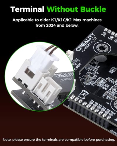 Image of Creality Official K1 Max /K1C /K1 SE /K1 Upgrade Ceramic Heating Block Kit, Unicorn Quick-swap Nozzle Kit, K1 Max High-Speed Printing Hotend Kit, Supports 300C High Temperature (Terminal Without Buckle)