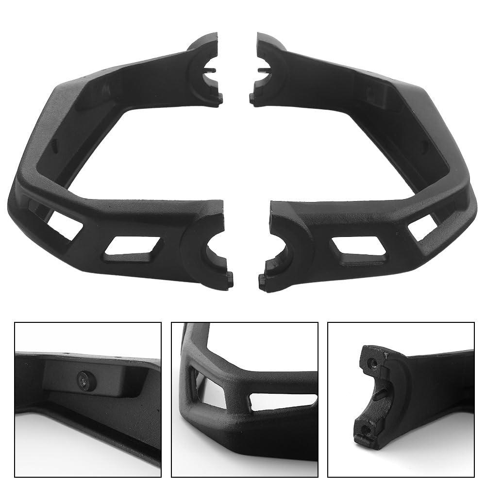 Shkalacar Protege Main Moto, 2 pièces Protège-Mains de Moto en Aluminium, Kit d'accessoires compatibles avec Ryker 600 900 SportRally Tous Les modèles