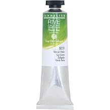 Sennelier Rive Gauche Fine Oil Color for Artists, 40ml Tube, Sap Green 819