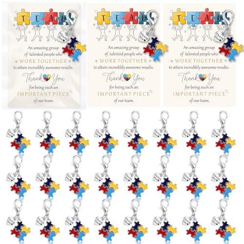 Cunno 24 Set Employee Appreciation Gifts Bulk Puzzle Team Thank You Gifts