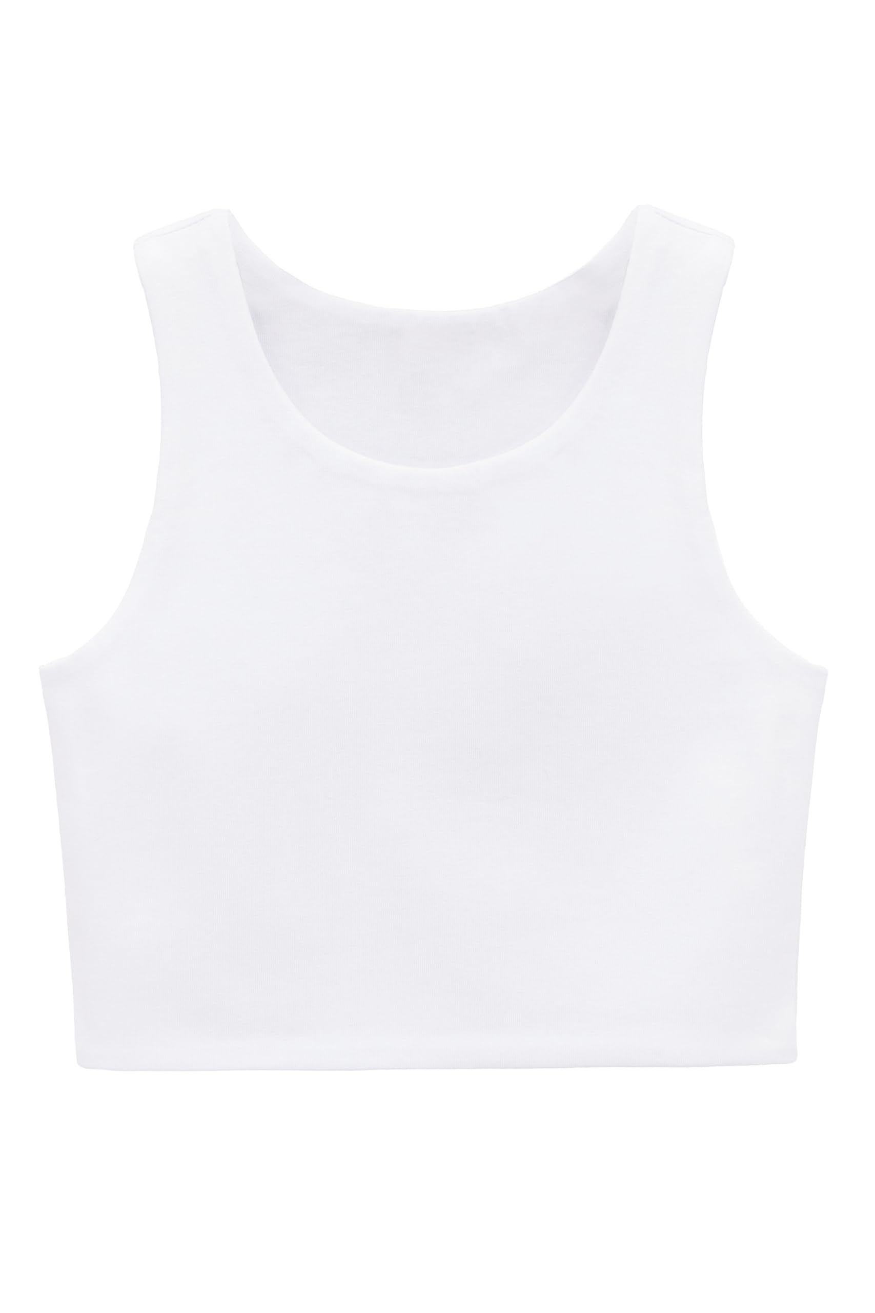 Lilax Camiseta Corta básica sin Mangas con Doble Forro para niña