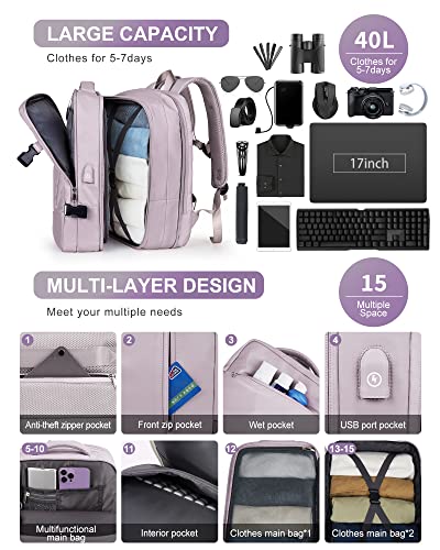Mochila feminina grande, impermeável, escolar, para viagem, bagagem de mão, para trilha, esportes, n
