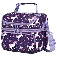 Borsa Pranzo Termica Per Bambini Choco Mocha - Arcobaleno, Isolata, Con Tracolla - Per Scuola, Picnic E Gite