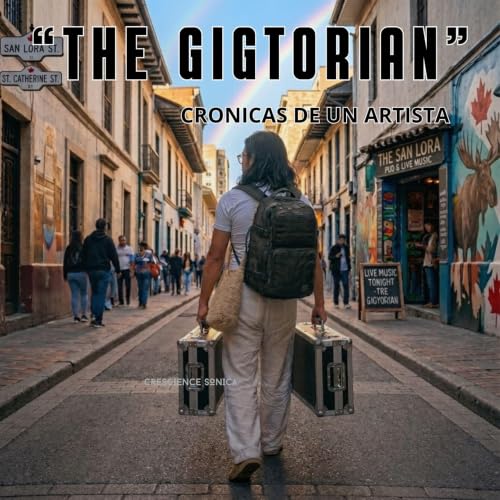 『"The Gigtorian" cr&oacute;nicas de un artista.』のカバーアート