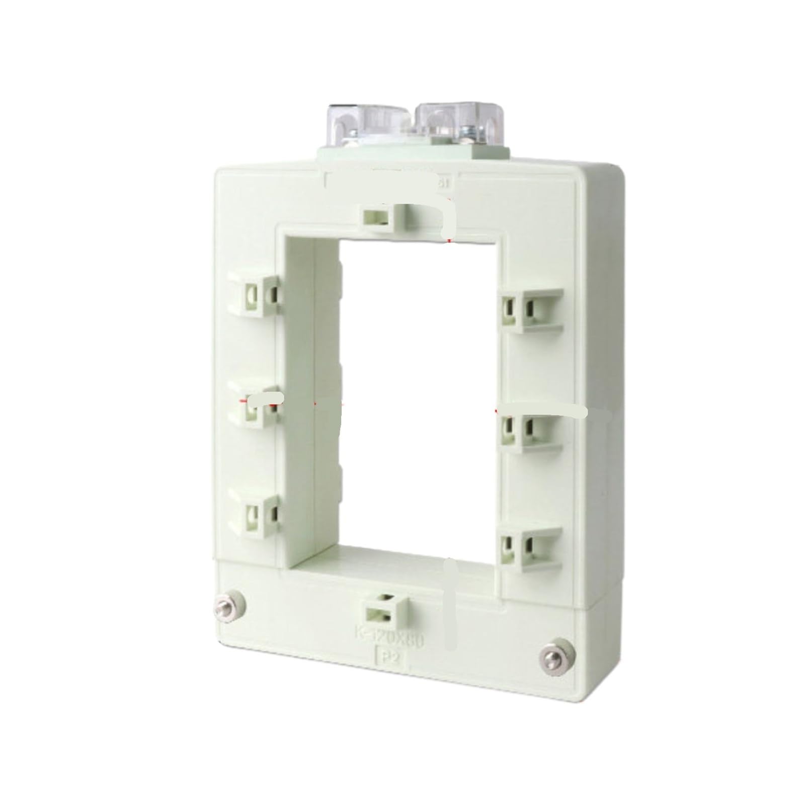 Transformateur de courant ouvert 800A/5 pour jeu de barres carré 82x162mm - 3
