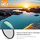 K&F Concept Nano-X Serie Ultra-niedrige Reflexion Polfilter 49mm CPL Filter Polarisationsfilter MRC mit 28x vergütet