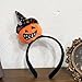 Shurhome Soft Polyester Halloween Headband for Adults Lightweight Costume Parties Accessory Fashion Hair Ornament Lightweight Festival Headwear