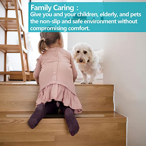 2" X 15' Anti Slip Tape Non Slip Stair Treads Clear Anti Slip Stair Tape, With Application Tool, Non Slip, Adhesive Stair Treads, Indoor, Outdoor, Pvc Free #TOP4