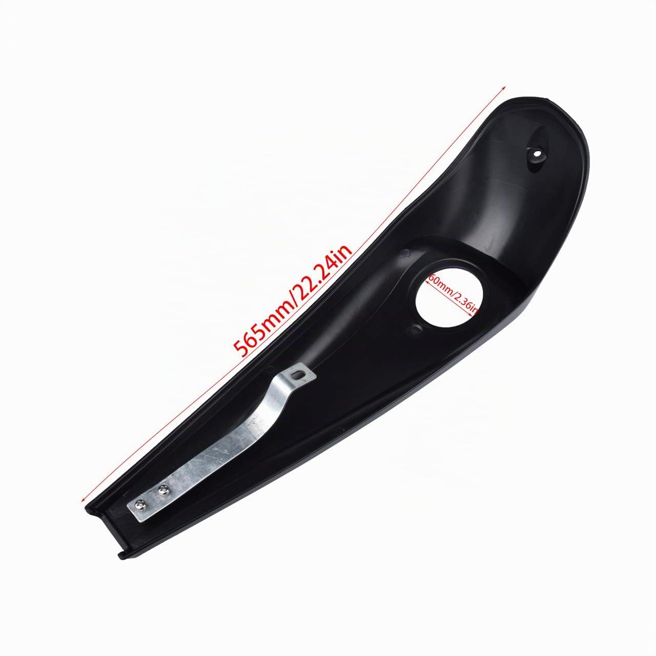 KATUR Schwarze Dekorative Kraftstofftankabdeckung Schlossabdeckung Glänzend Schwarz Kompatibel Harley Street Road Glide Zubehör 2008–2017