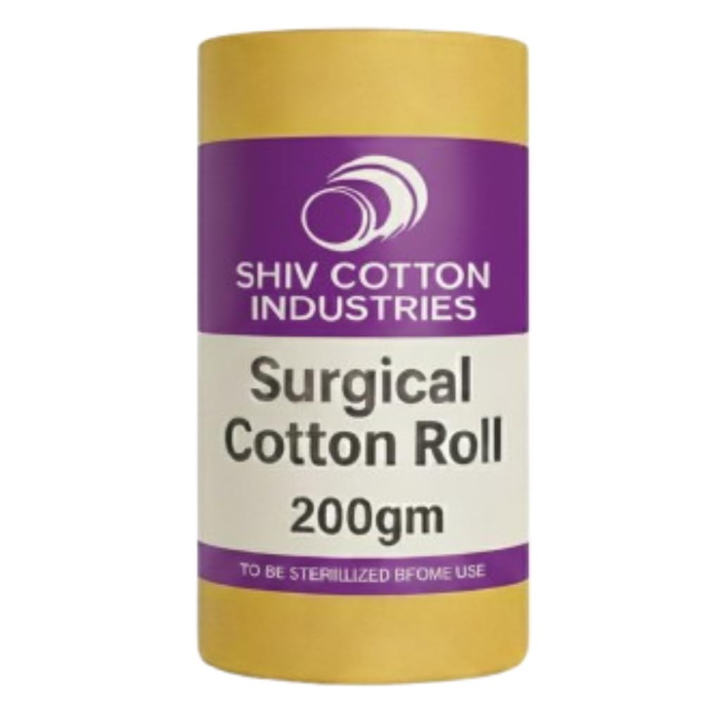 Surgical Cotton Roll, 200gm, Medical-Grade, Absorbent, Hygienic, Multipurpose for Medical Use, Wound Care, Baby Care, Beauty Salons (RR200GM2)-picture-34