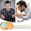 MEIEST 4 PCS Colorful Dumpling Stress Balls Fidget Sensory Toy,Squeeze Dough Ball Stress Relief Hand Toy,Bun with Food Steamer Stretchy Desk Toys #5