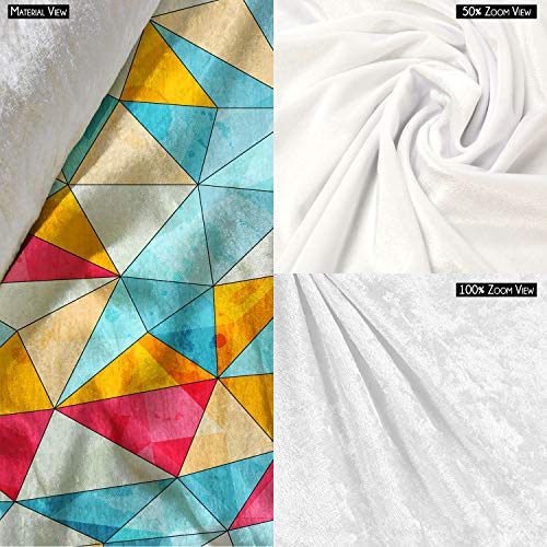 Image of ArtzFolio Vintage Triangles | Reusable Sack Bag | Bag for Gym, Storage, Vegetable & Travel