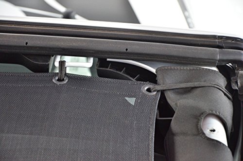 Spiderwebshade mesh Sun Shade top Compatible with Jeep Wrangler jku 4 Door 2007 Until 2018 Made in The USA Accessory in Black - Image 3