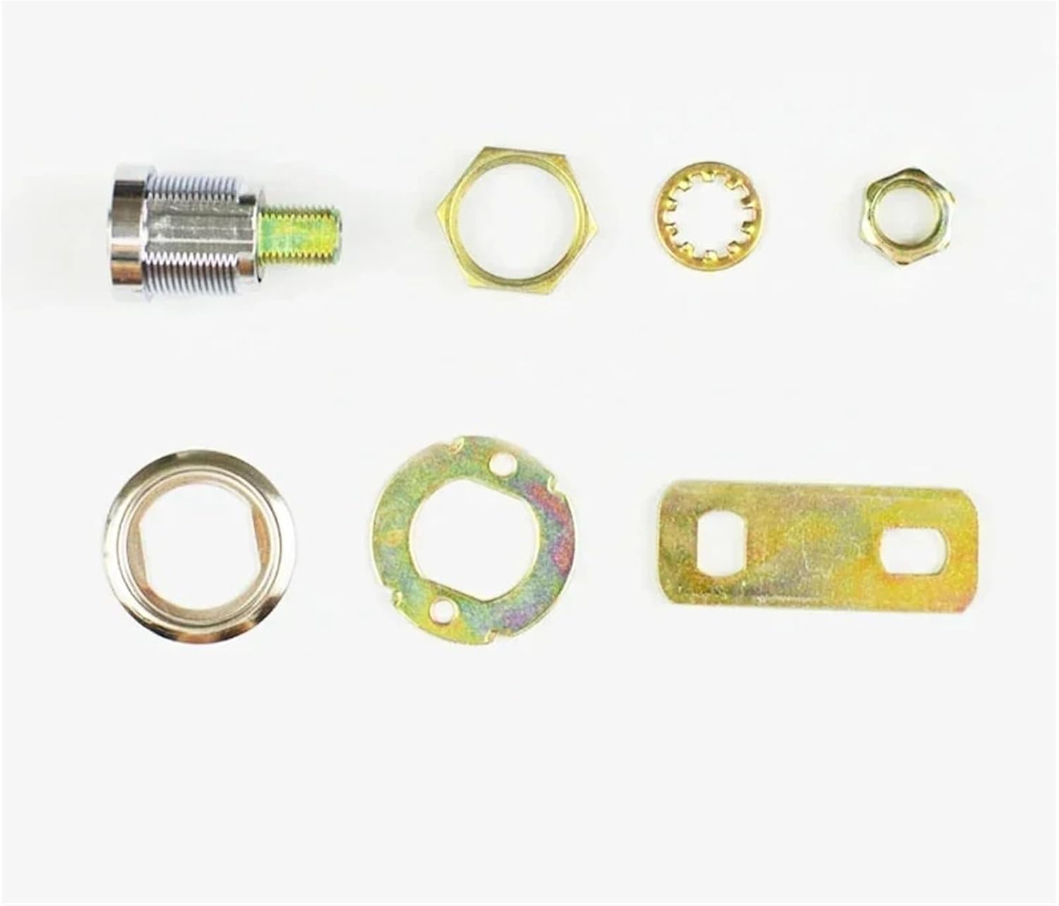 High Security Cam Lock for Cabinet ATM Cash Box Safe Box Equipment Brass Key Furniture Hardware JA29 1Pcs(17mm Key Different)