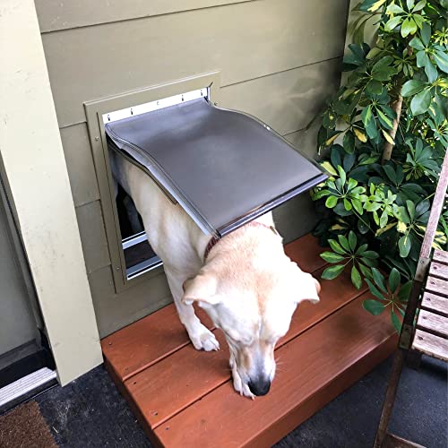 Large Dog Door Replacement Flaps Compatible, Easy to Install Replace, Durable&Reduce Noise Dog Door(10 1/8\" x 16 7/8\") - Thumbnail 6