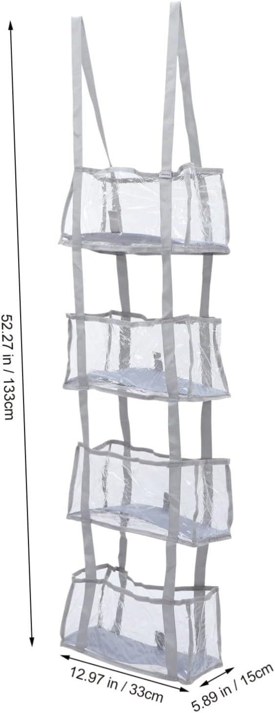 DECHOUS Storage Hanging Bag over Door Organizer Multi-pocket Boys and Organizer Safe Materials