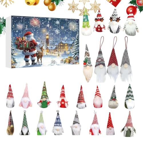 Nain de Noël de 24 jours pour décorer la maison des enfants et adolescents
