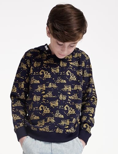 Image of Amazon Brand - Jam & Honey Boys Lightweight Sweatshirt