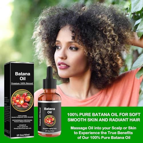 Batana 100% Natural Hair Growth Oil - Enhances Radiance, Promotes Wellness, Smooth Texture for Men & Women - All Hair Types - Image 6
