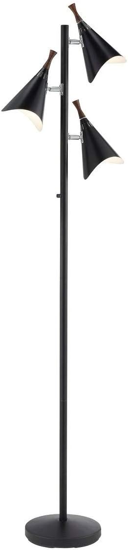 Draper Black Tree Lamp Mid-Century Modern Contemporary