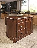 Aspen Rustic Cherry Kitchen Island by Home Styles