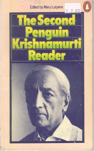 The Second Penguin Krishnamurti Reader B000FH8V54 Book Cover