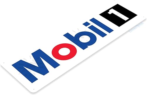 Miniatura 1 de Tinworld Signo de estaño Mobil 1 Signo de aceite Gas Station Garage Auto Shop Sign C710