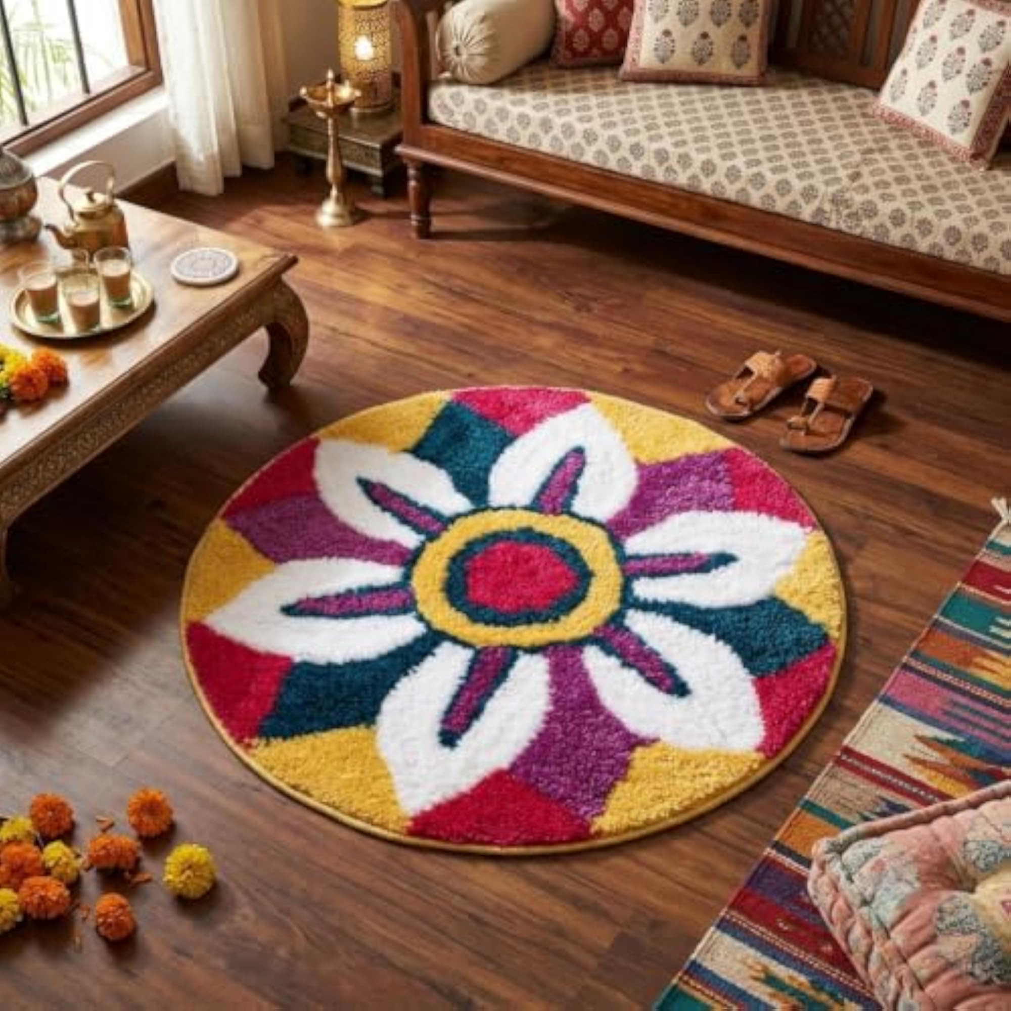 R&R Rangoli Multi-Purpose Floor Mat