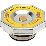 Speedway Motors High Pressure Radiator Cap 20 PSI Rating, Steel Construction with Zinc Plated Finish, Universal Fit Cooling System Cap for Racing and Performance Use