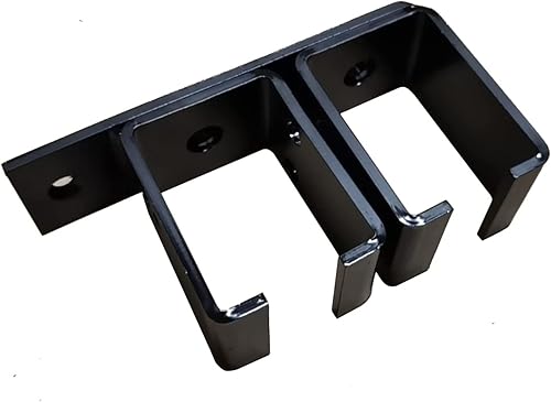 Miniatura 6 de DIYHD Hardware de puerta corrediza de granero de 8 pies para montaje en techo, kit de puerta de granero exterior resistente, sin puerta