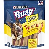 Purina Busy With Beggin' Made in USA Facilities Small/Medium Breed Dog Treats; Twist'd - 6 ct. Pouch