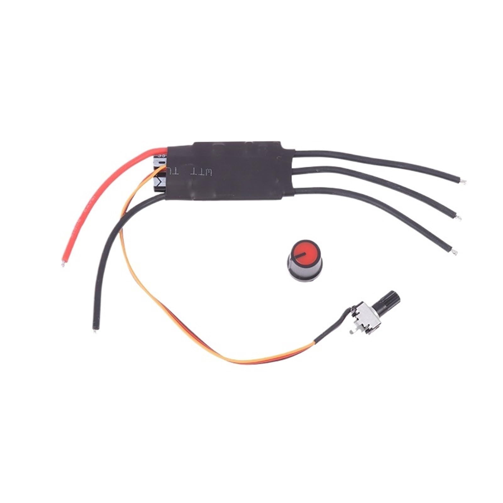 Trójfazowy bezszczotkowy sterownik silnika DC 6,5 V-27V BLDC, regulator prędkości z potencjometrem