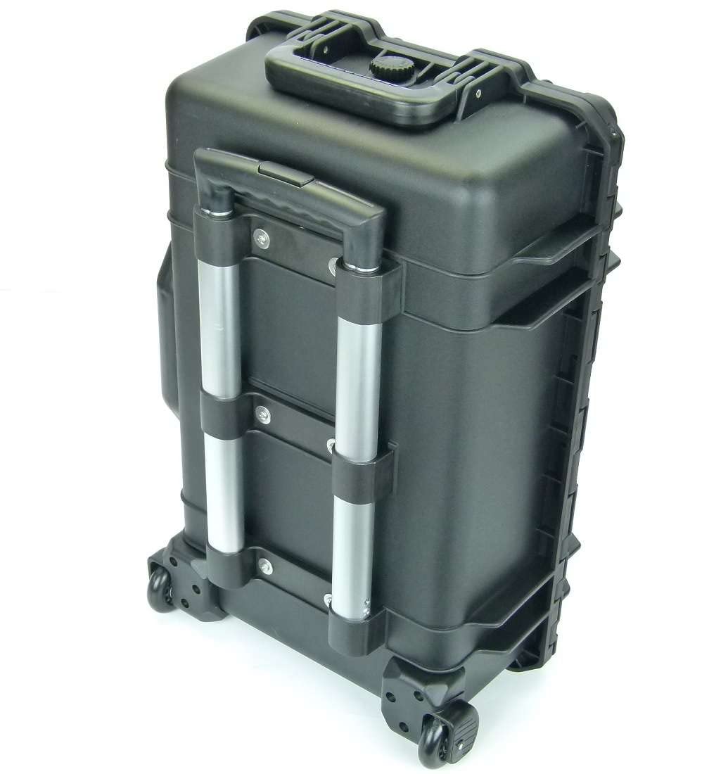 100738 Case WP Safe Box 1-56 x 35 x 23 cm - stoßfester, staub- und wasserdichter Trolly-Koffer mit Schaumstoffeinlagen IP65