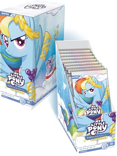 KAYOU マイリトルポニー-永遠のともだちカード-ムーンライトシリーズ-001-JP (BOX)10パック入り