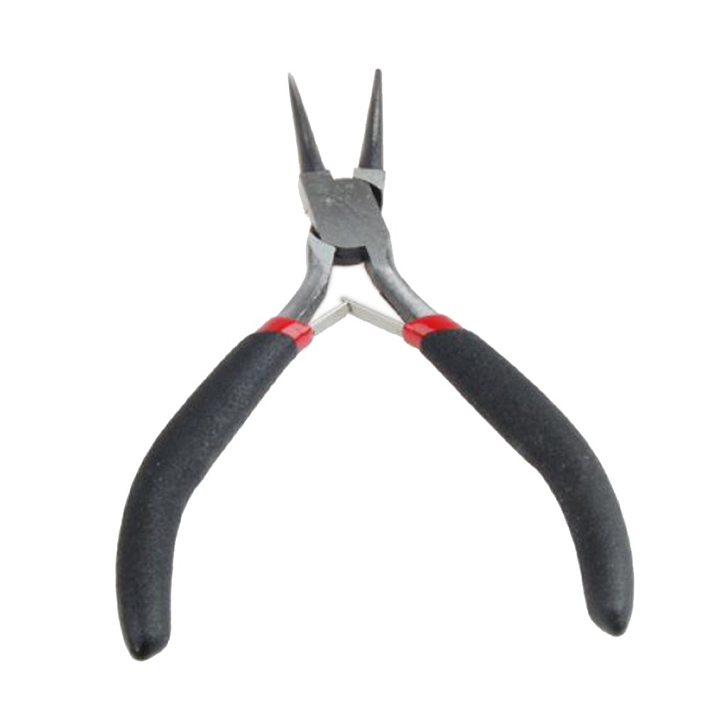 Akord Black Craft Beading Jewellery Making Round Nose Pliers Tool, Metal,