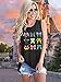 Magic Kingdom Tank Tops Women Princess Bow Shirt Magical Family Vacation Vest Summer Holiday Graphic Sleeveless Tee Grey