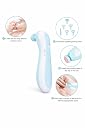 TEC TAVAKKAL Electric Baby Nail Trimmer for New-Borns with LED Light – Safe Baby Nail Cutter 0–6 Months | Quiet Baby Nail File Kit with Multiple Grinding Heads | Infant Nail Care Grooming Set (Blue) gallery image
