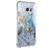 Hülle für Samsung Galaxy S6 Edge Hülle,Crystal Hülle Transparent Schutzhülle Weiche Silikon Handyhülle Slim Handy Kratzfest Kreative Motiv Muster Clear Schutz Bumper case Cover für Galaxy S6 Edge (4)