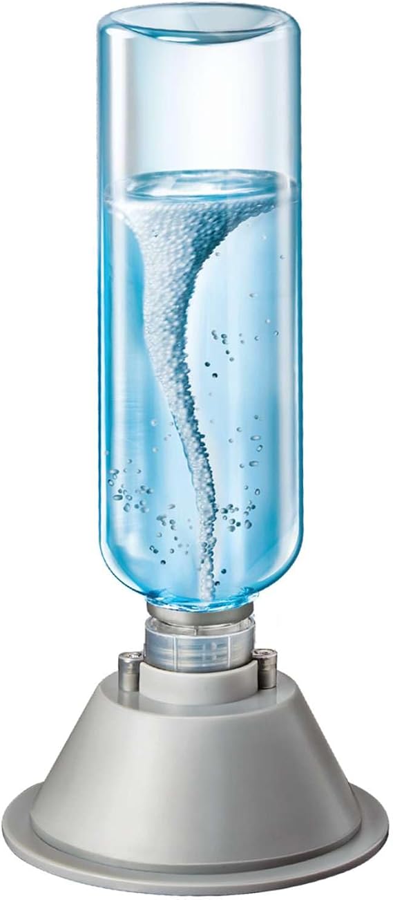 Rhode Island Novelty KidzLabs Thrilling Tornado Maker Kit - Educational Weather Experiment for Kids - Perfect for STEM Classrooms, Science Fairs, and Home Activities