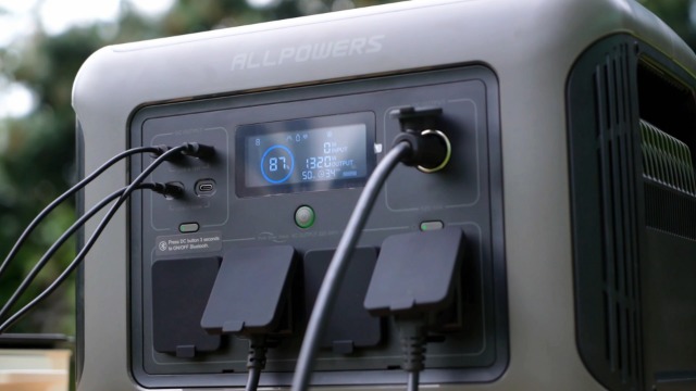 Amazon.co.jp: ALLPOWERS R1500 LITE ポータブル電源 リン酸鉄 1056Wh