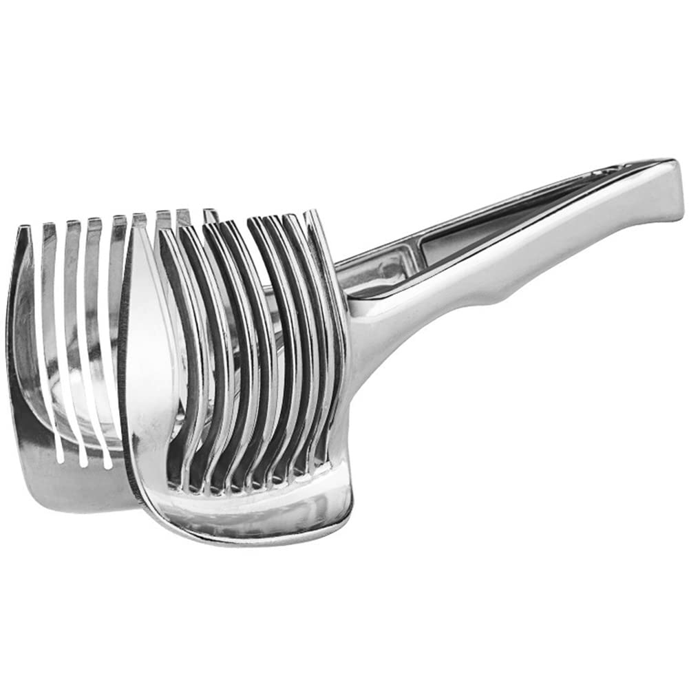 CTRLZS Tomato Lemon Slicer Stand Fruit Cutter with Handle Kitchen Cutting Potato Lemon Food Rack