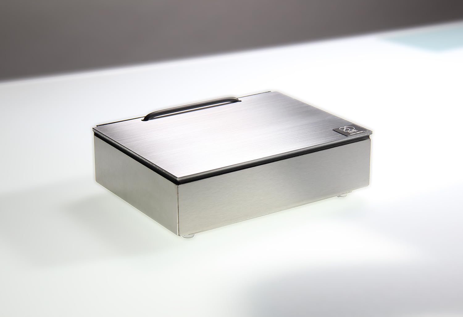 Feuchttücherbox Edelstahl (komplett matt gebürstet)